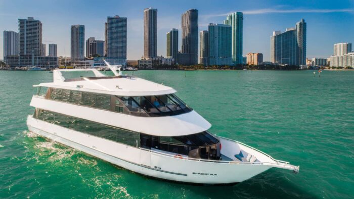 MIDNIGHT SUN Party Yacht Rental Miami