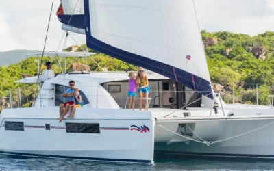 MOORINGS 4000  –Bareboat Catamaran Sailing BVI