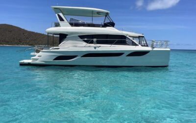 ThreeQuartersFull- Bareboat Powercat BVI’s